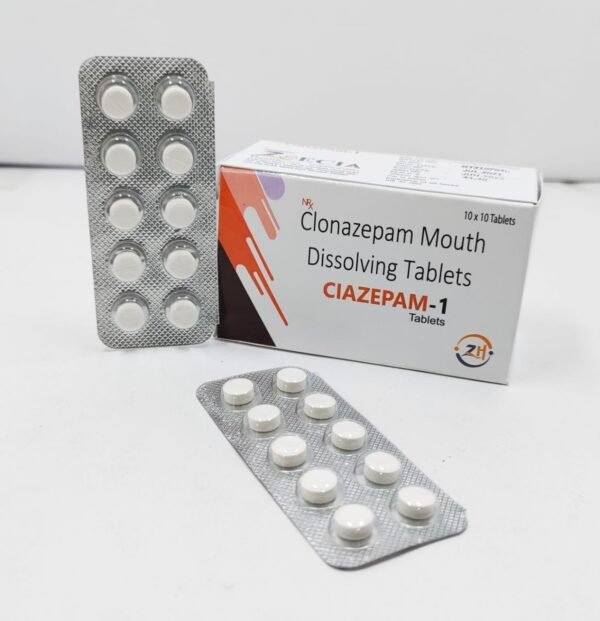 Clonazepam(100pill) 1 mg
